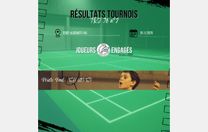 Résultats - TRJ n°2