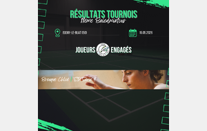 Résultats - Baiedmintour