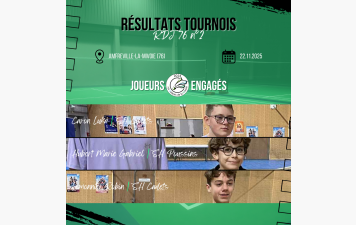 Résultats - RDJ n°2