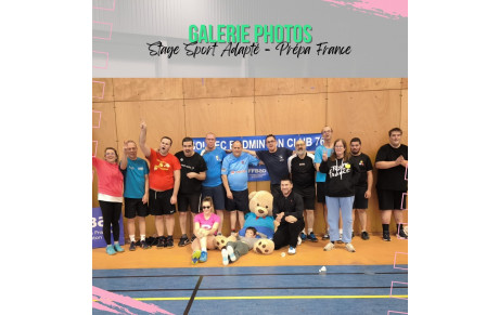 Stage de préparation aux Championnats de France Sport Adapté