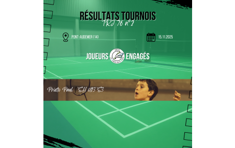 Résultats - TRJ n°2