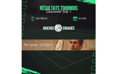 Résultats - Simplement Bob 3