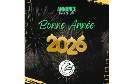 Bonne Année 2026 !
