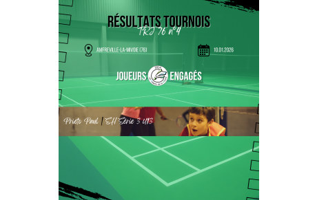 Résultats - TRJ n°4