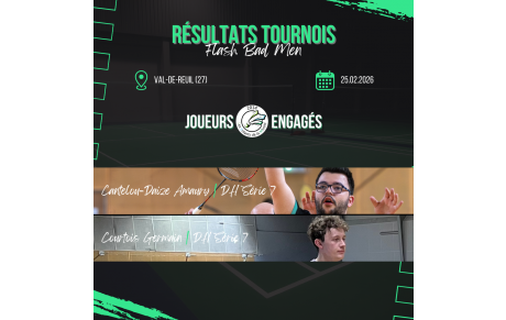 Résultats - Flash Bad Men