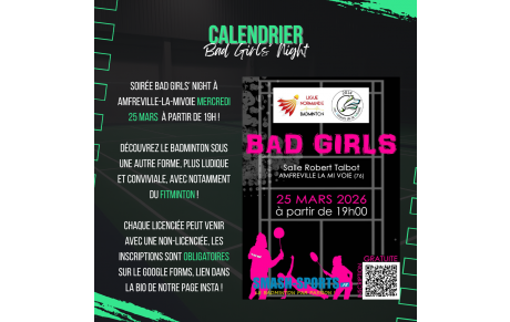 Bad Girls' Night !