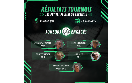 Résultats - Les Petites Plumes de Barentin