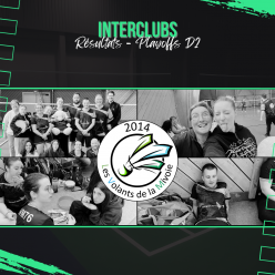 Résultats Interclubs - Playoffs D2 - 10/05/2026