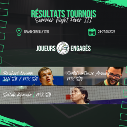 Résultats - Summer Night Fever III